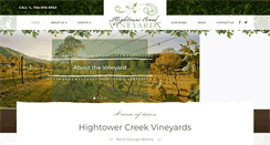 Desktop Screenshot of hightowercreekvineyards.com