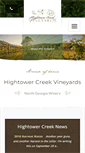 Mobile Screenshot of hightowercreekvineyards.com